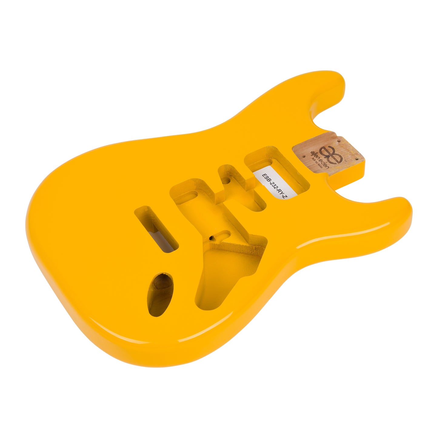AE Guitars® S-Style Alder Replacement Guitar Body Royal Yellow