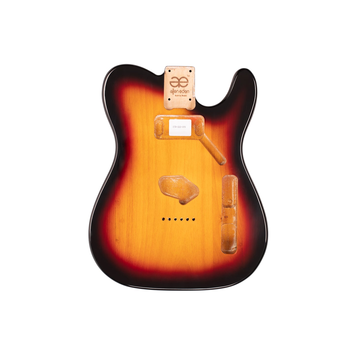 AE Guitars® T-Style Alder Replacement Guitar Body Sunburst