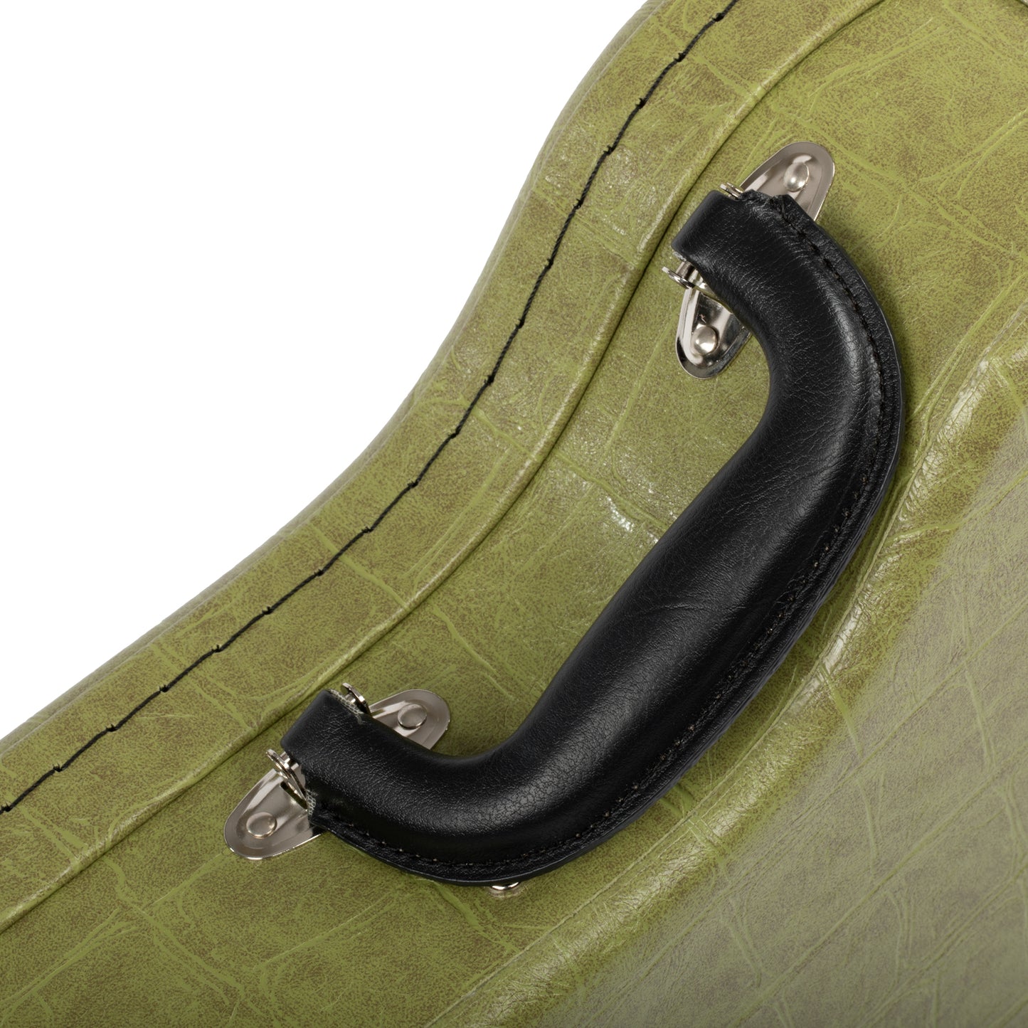 Allen Eden Alligator Skin Hardshell Guitar Case for Arch Top Les Paul Styles