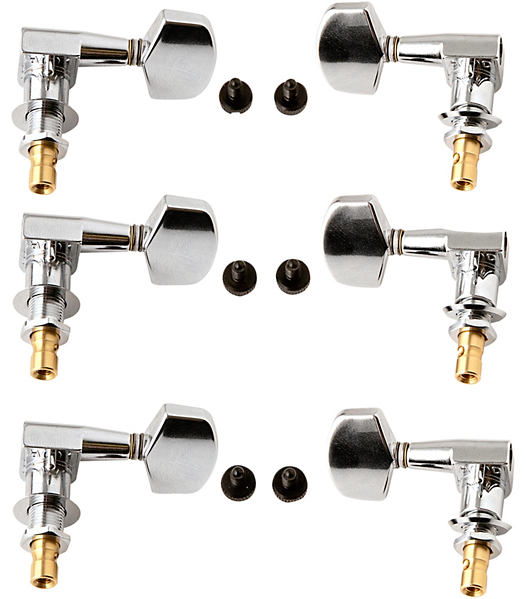 PRS S2/CE Locking Tuners - Chrome (Set of 6) – AE Guitars