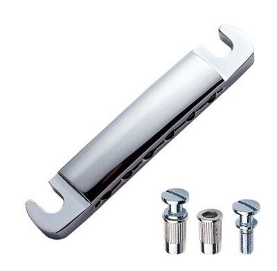 MINGS Stop Tailpiece for Les Paul Guitar Bridge Chrome