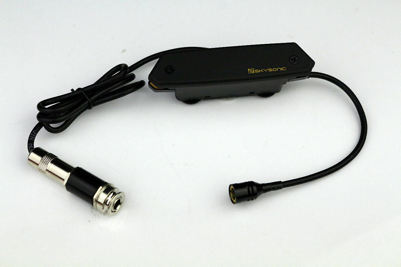 Skysonic Acoustic Guitar Soundhole Pickup T-902 with Microphone