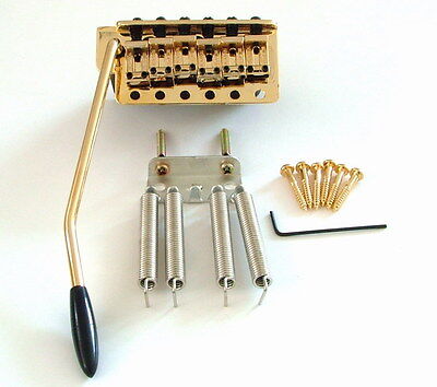 GOLD Wilkinson WVC Vintage 6 Screw Type Guitar Tremolo Bridge