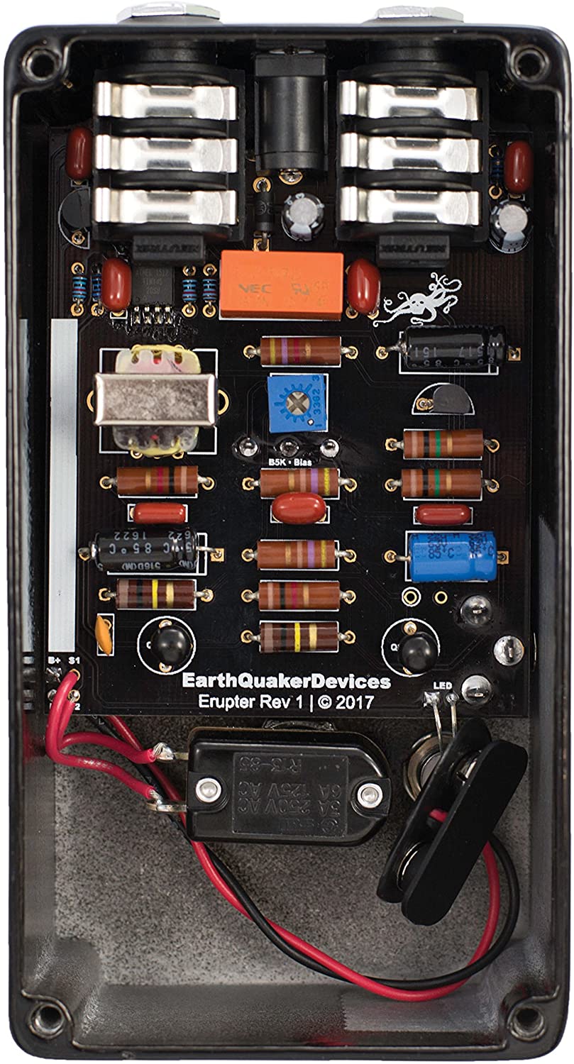 EarthQuaker Devices Erupter Ultimate Fuzz Tone Guitar Effects Pedal