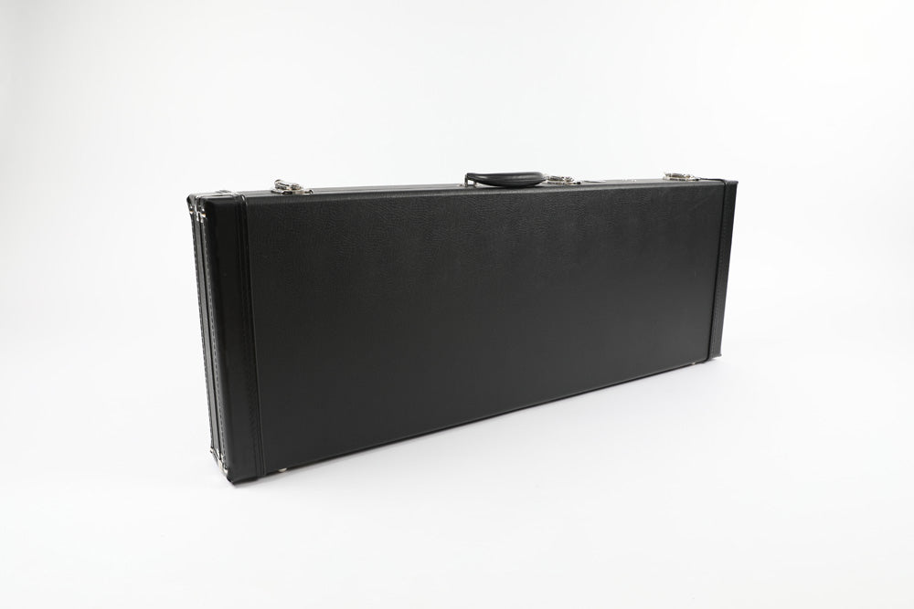 Allen Eden Black / Leopard Hard Shell Guitar Case for Strat / Tele Styles