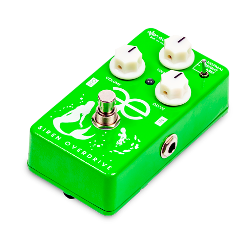guitar pedals overdrive Allen Eden Siren Overdrive Effects Pedal