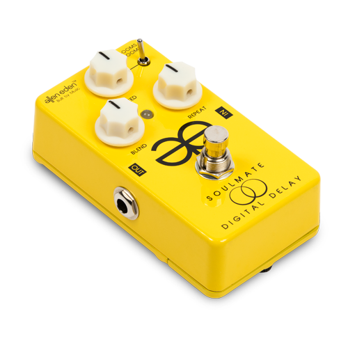 Allen Eden Soulmate Digital Delay Effects Pedal with Tap Tempo