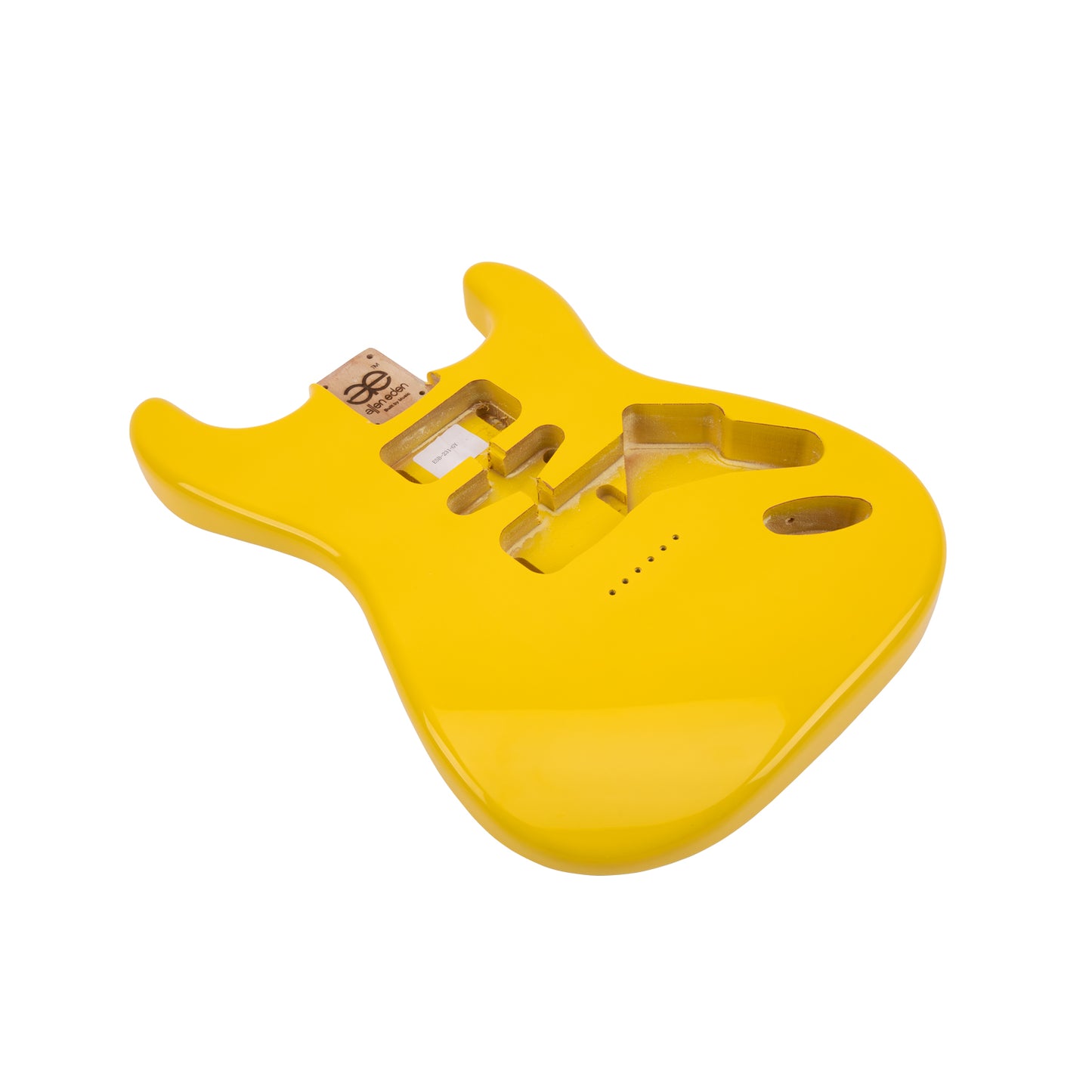 AE Guitars® S-Style Alder Replacement Guitar Body Graffiti Yellow