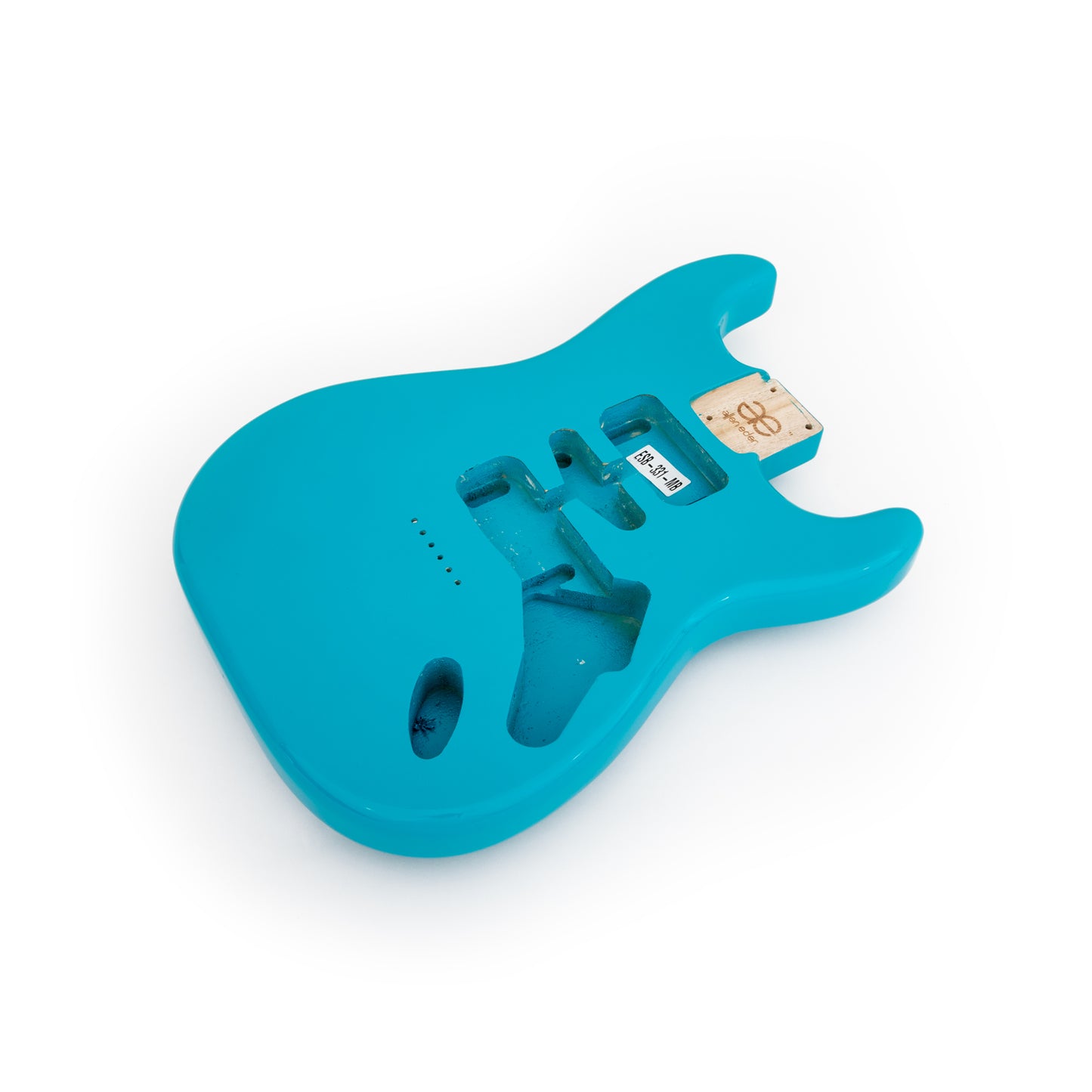AE Guitars® S-Style Alder Replacement Guitar Body Miami Blue