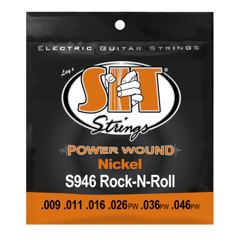 SIT S946 Nickel Wound Electric Guitar Strings - Rock 'n' Roll (9-46)