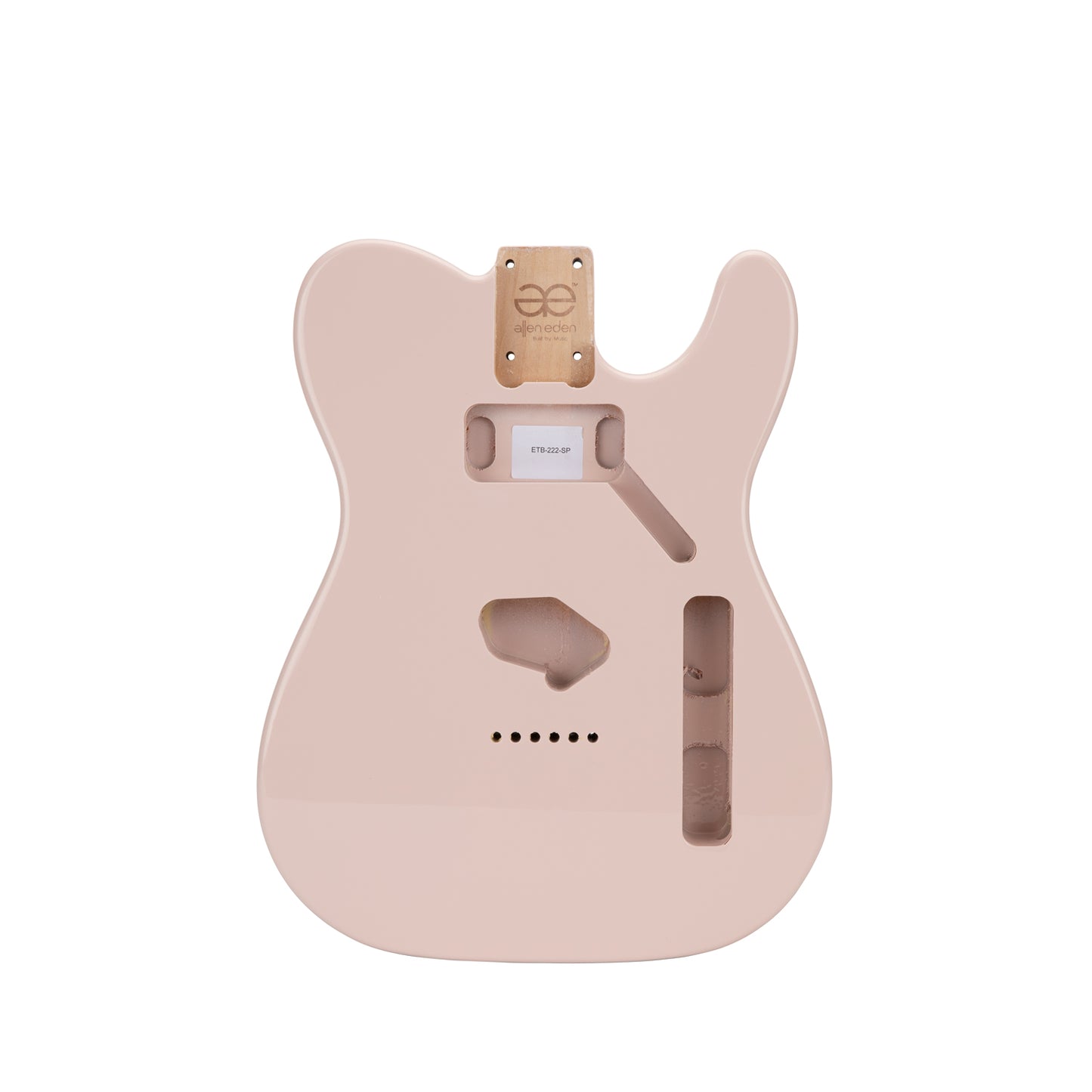 AE Guitars® T-Style Alder Replacement Guitar Body Shell Pink