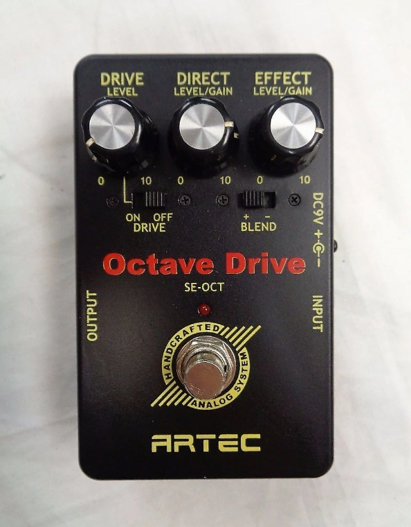 artec pedals ARTEC Octave Drive Effects Pedal SE-OCT – AE Guitars
