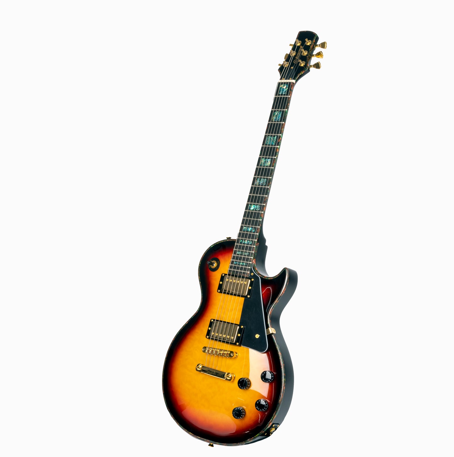 Allen Eden Southbound V2 3-Tone Sunburst with Abalone Binding and Inlays