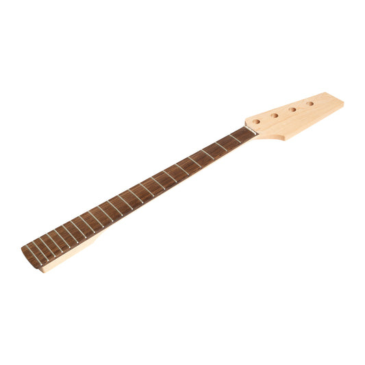 AE Guitars® Short Scale Bass Neck Rosewood No Inlay