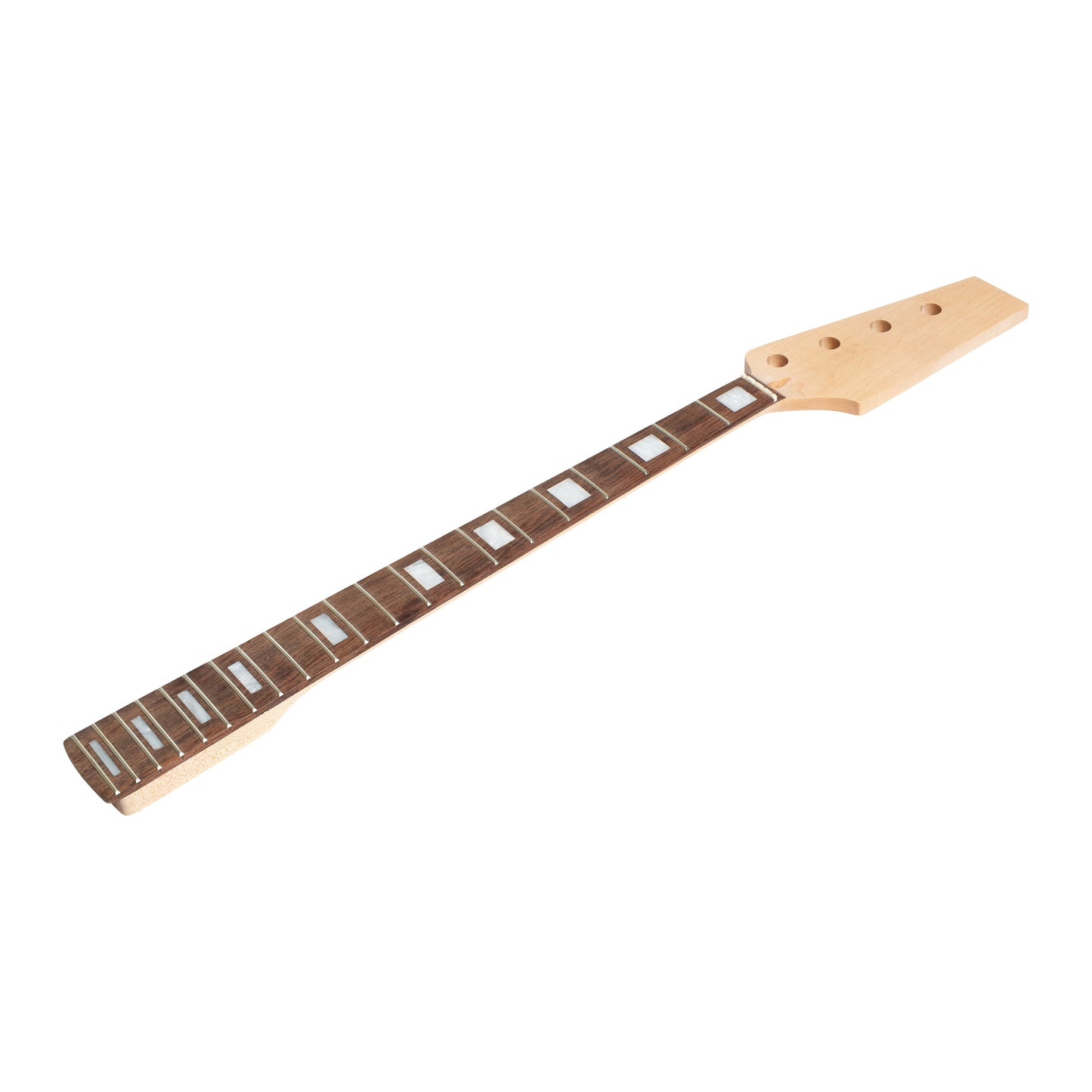 AE Guitars® Medium Scale Bass Neck Rosewood Block Inlay