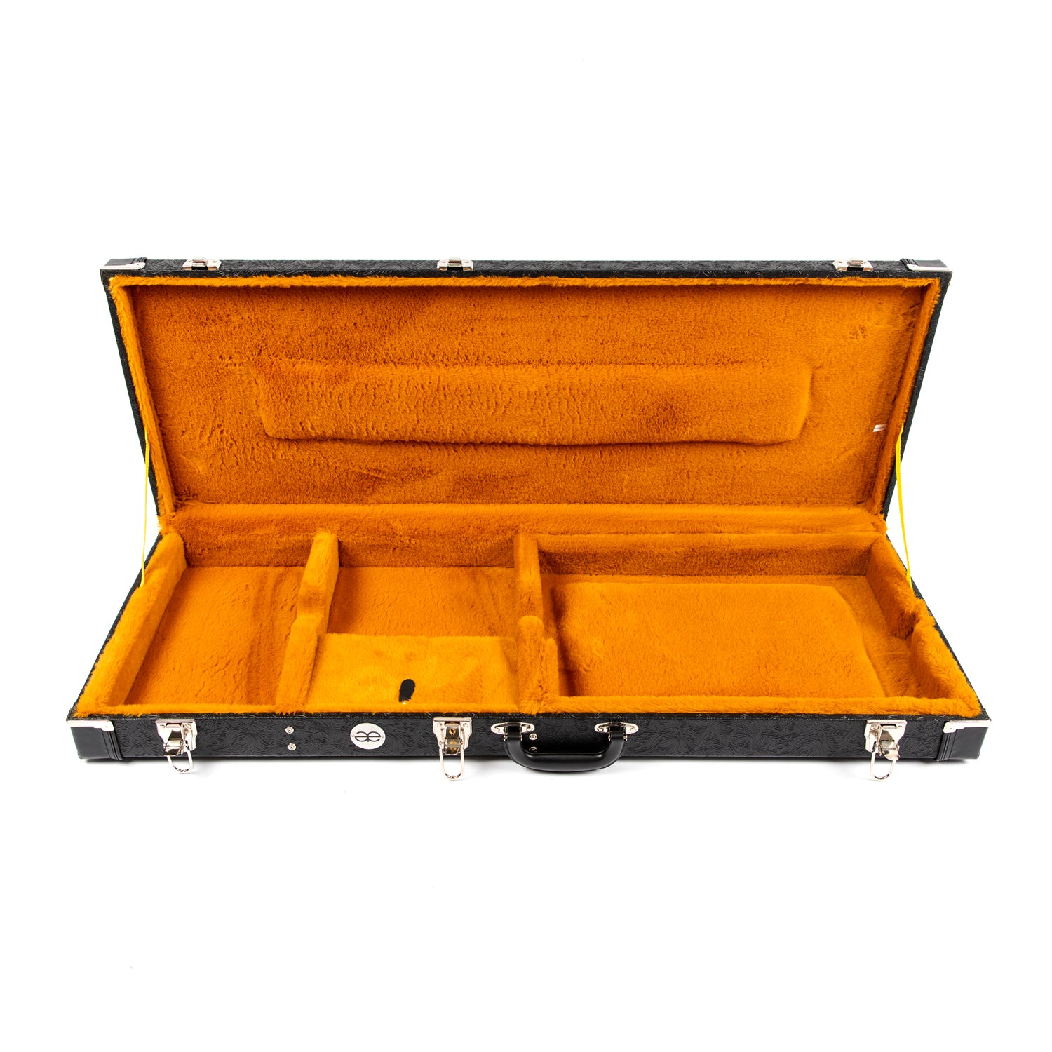 ALLEN EDEN White Hard Shell Electric Guitar Case | Fits Strat & Tele Styles | Plywood Construction