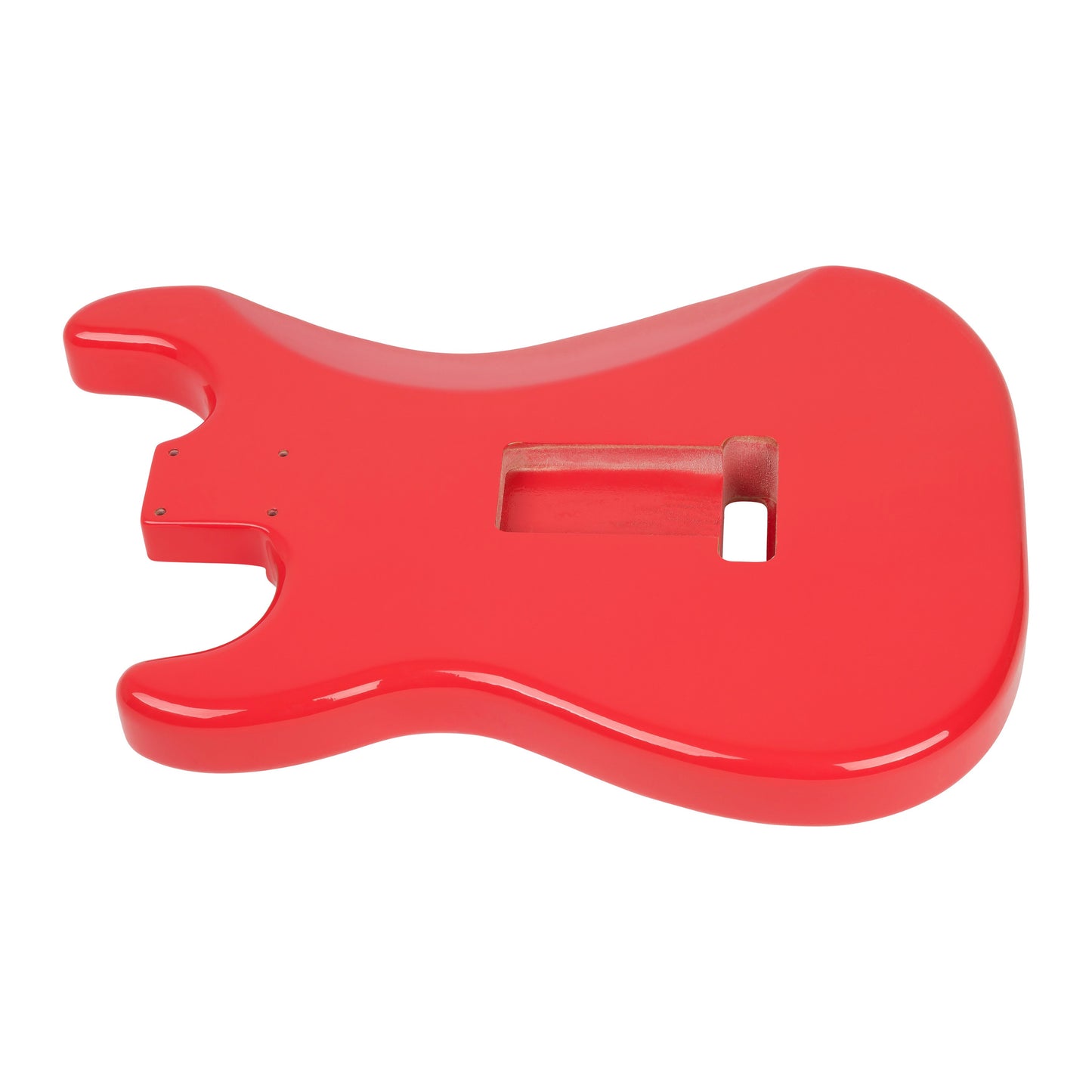 AE Guitars® S-Style Alder Replacement Guitar Body Fiesta Red Nitro