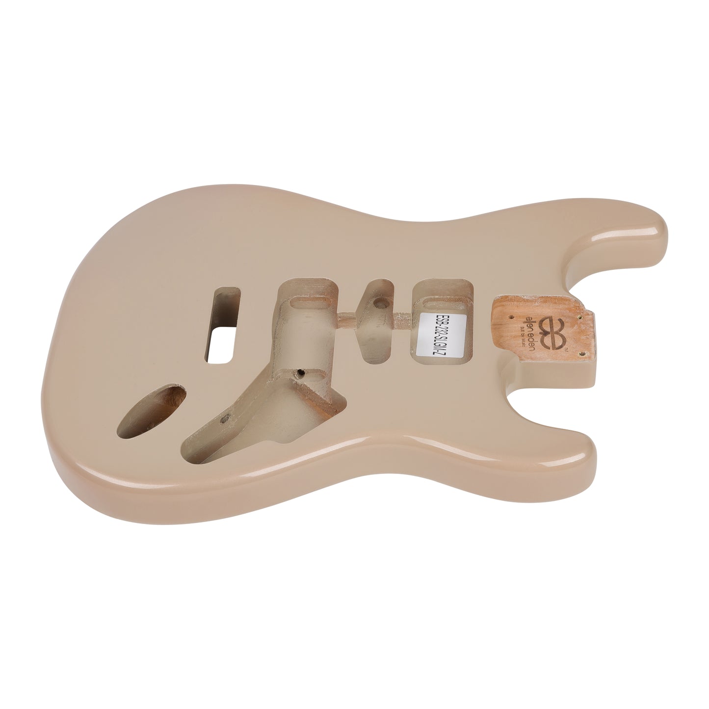 AE Guitars® S-Style Alder Replacement Guitar Body Shoreline Gold Metallic