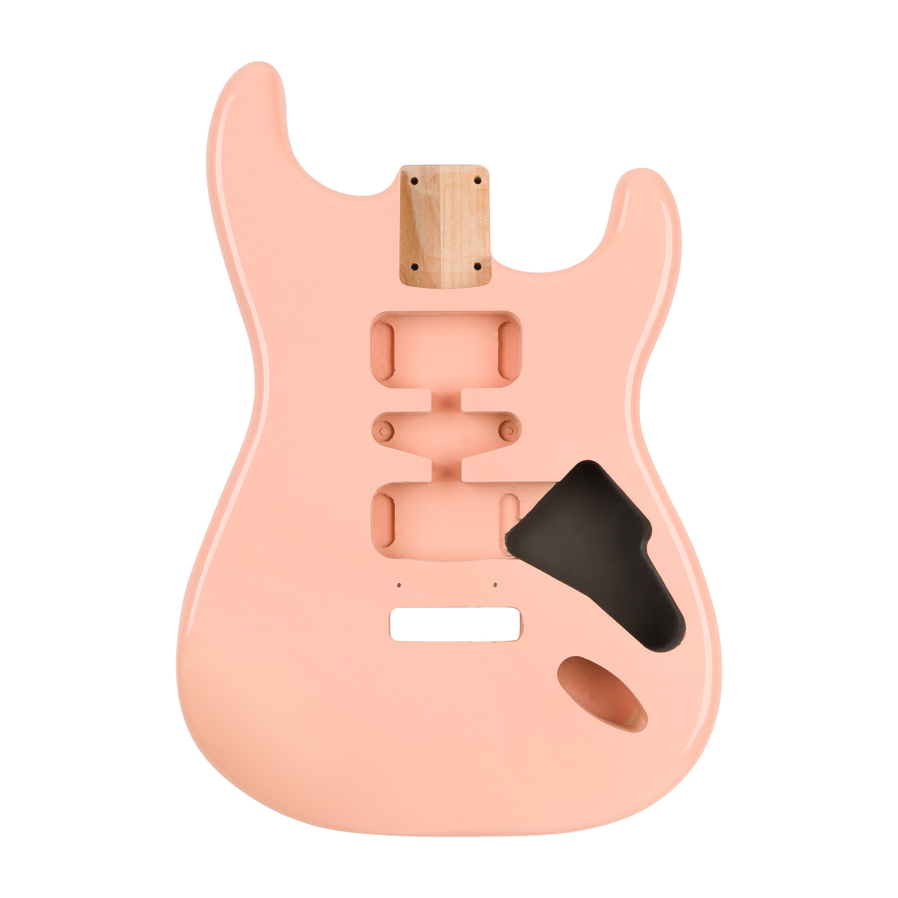 AE Guitars® S-Style Alder Replacement Guitar Body Shell Pink Nitro