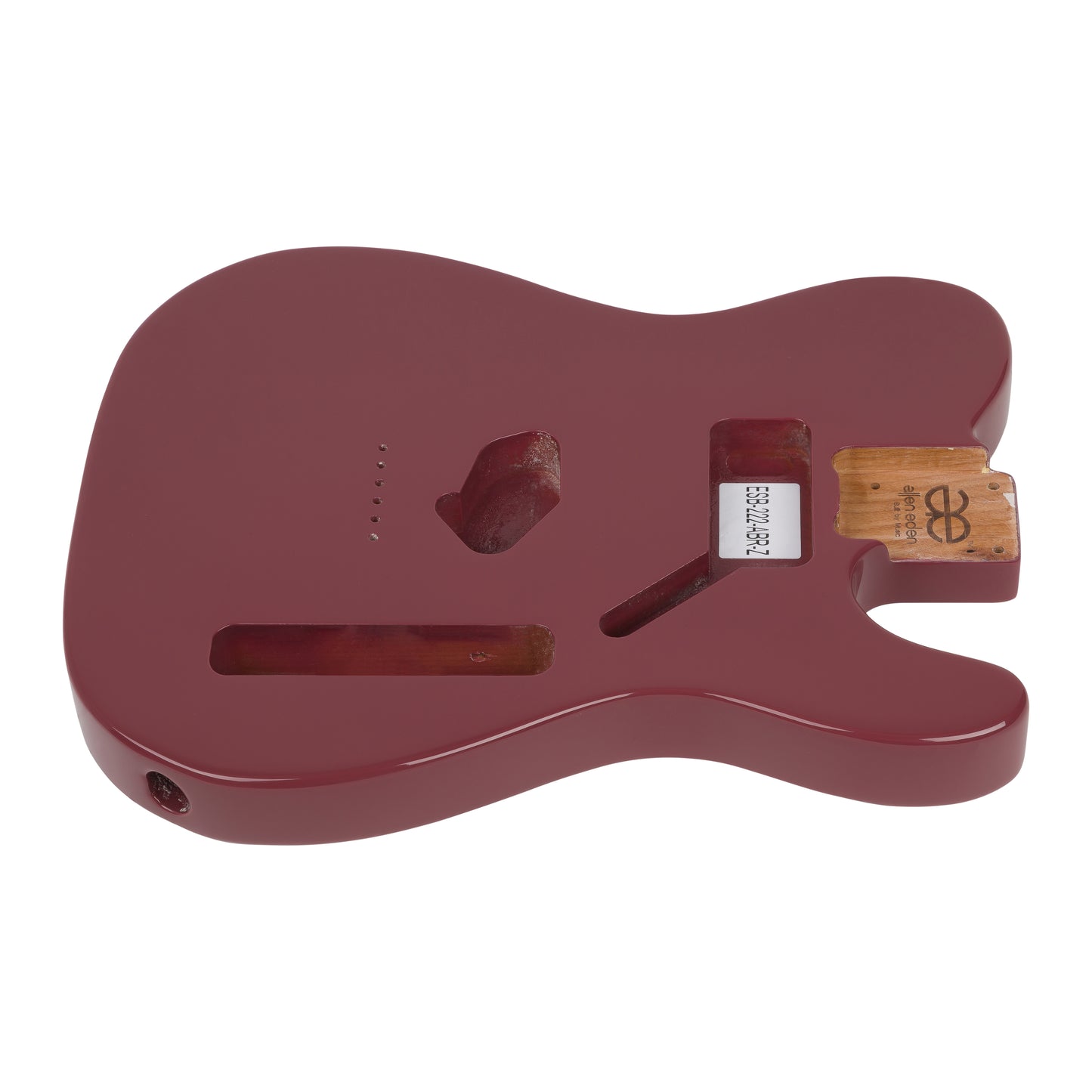 AE Guitars® T-Style Alder Replacement Guitar Body Sangria Red