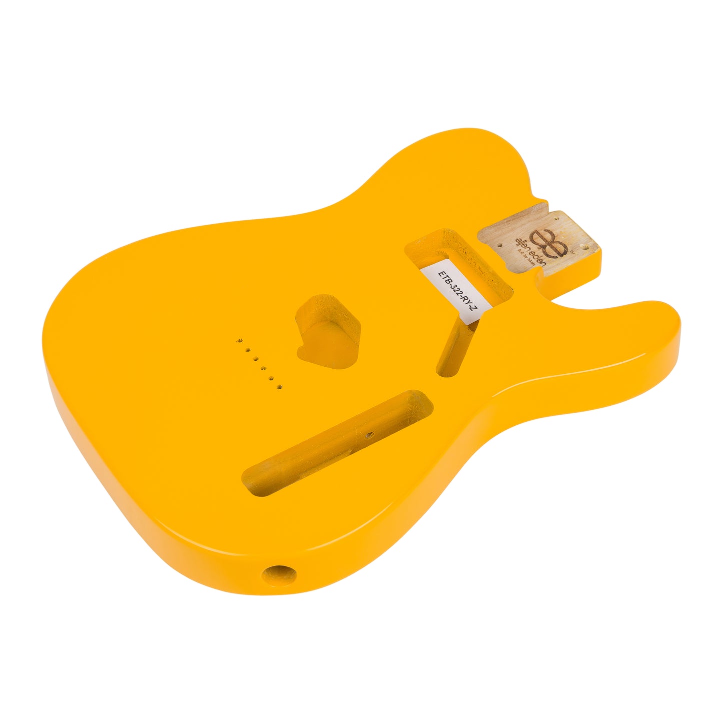 AE Guitars® T-Style Paulownia Replacement Guitar Body Royal Yellow