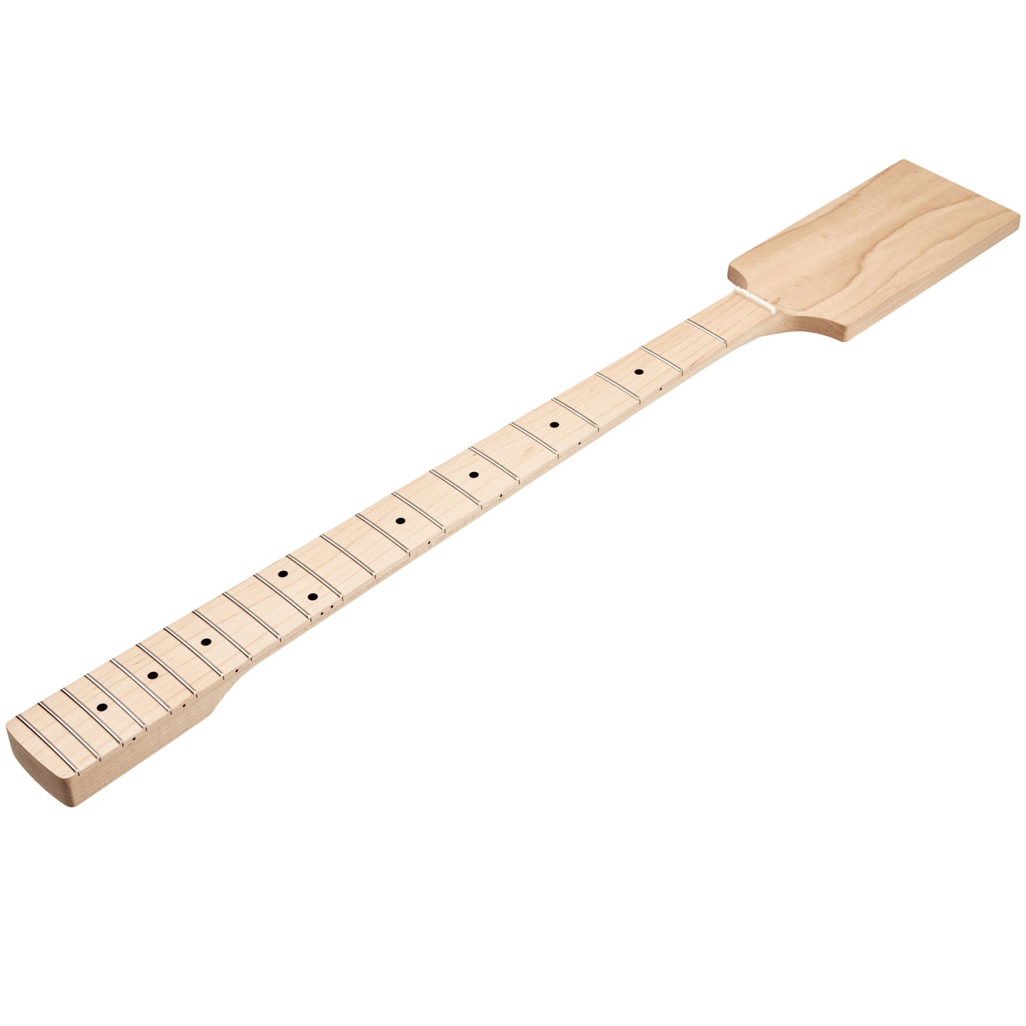 AE Guitars® Full Scale Paddle Bass Neck Maple