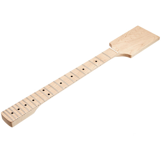 AE Guitars® Paddle Guitar Neck 22 Frets Maple Dot Inlay