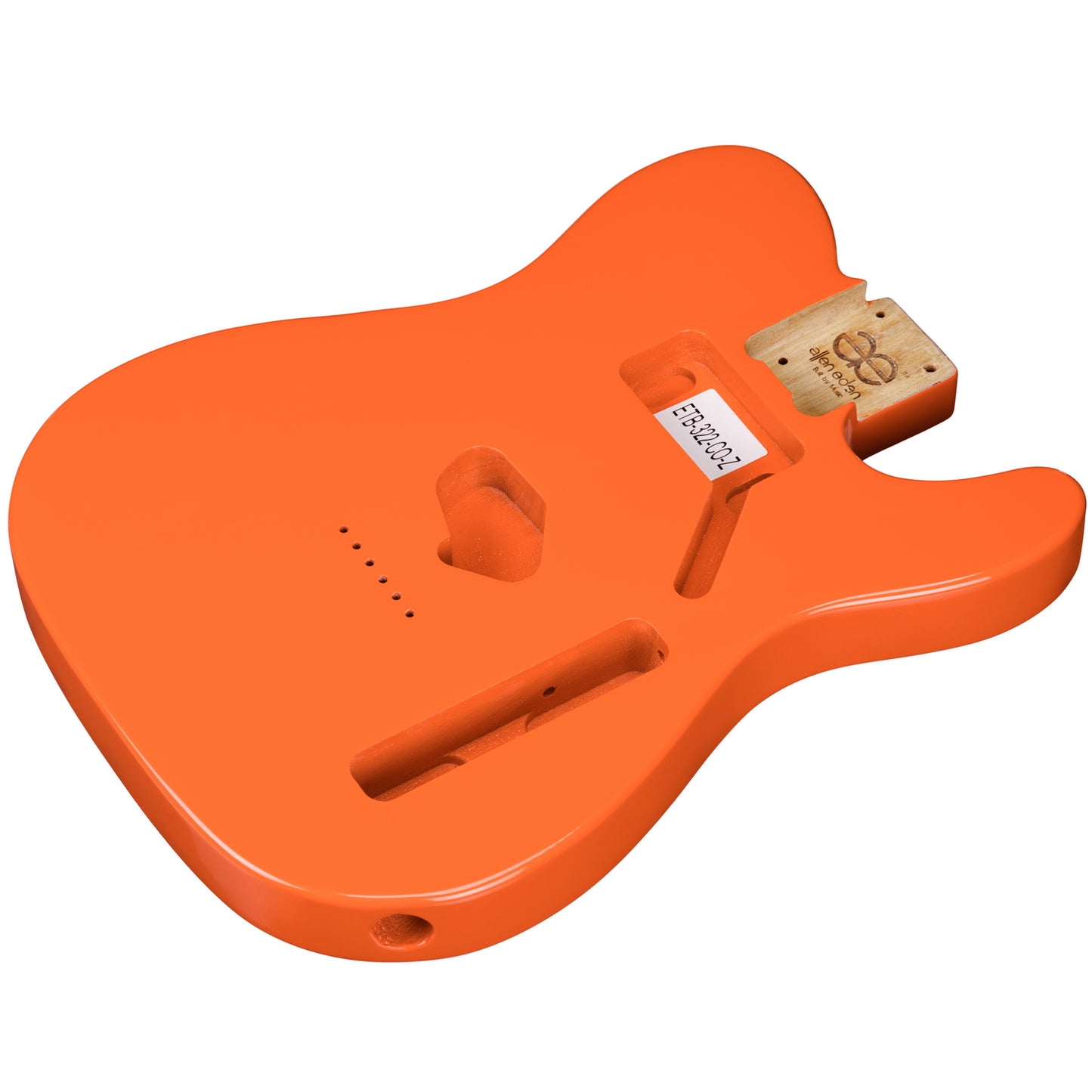 AE Guitars® T-Style Paulownia Replacement Guitar Body Capri Orange