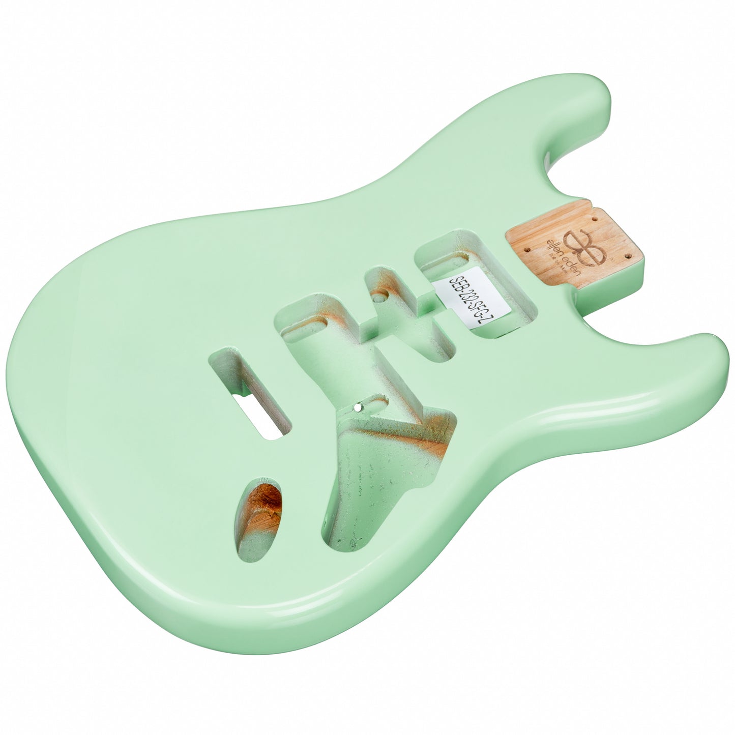 AE Guitars® S-Style Alder Replacement Guitar Body Seafoam Green