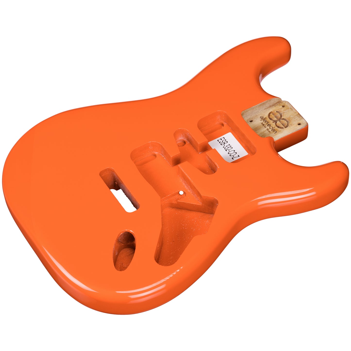 AE Guitars® S-Style Paulownia Replacement Guitar Body Capri Orange