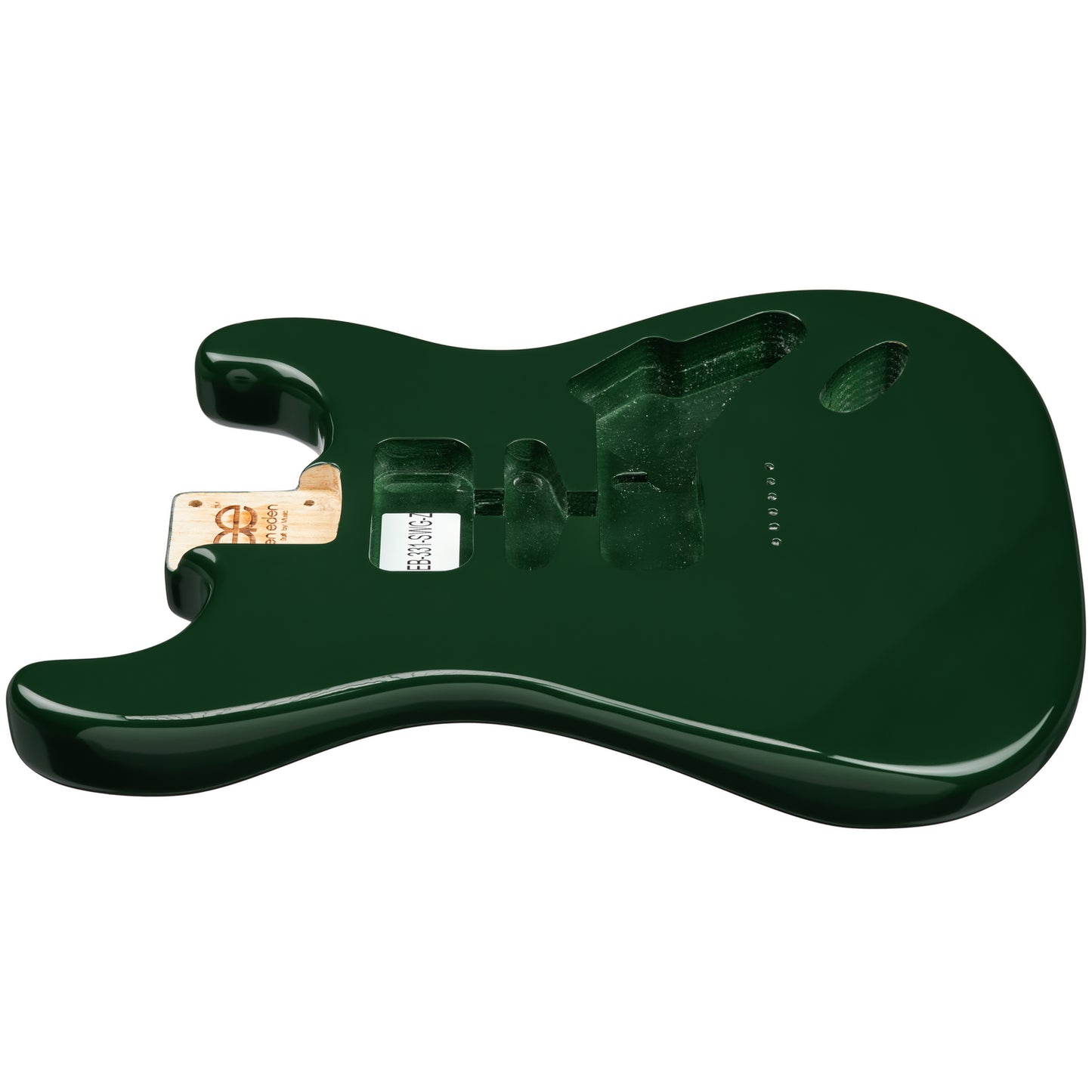 AE Guitars® T-Style Paulownia Replacement Guitar Body British Race Green