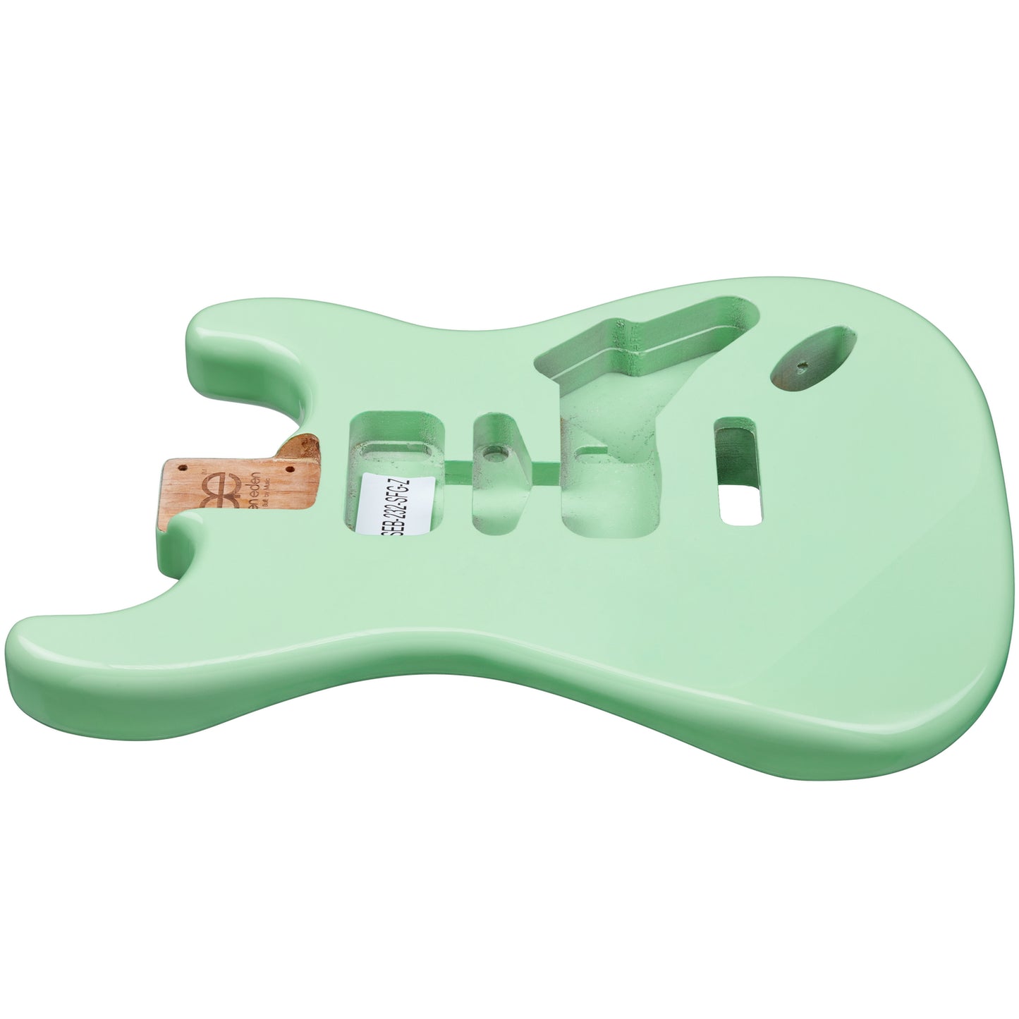 AE Guitars® S-Style Alder Replacement Guitar Body Seafoam Green