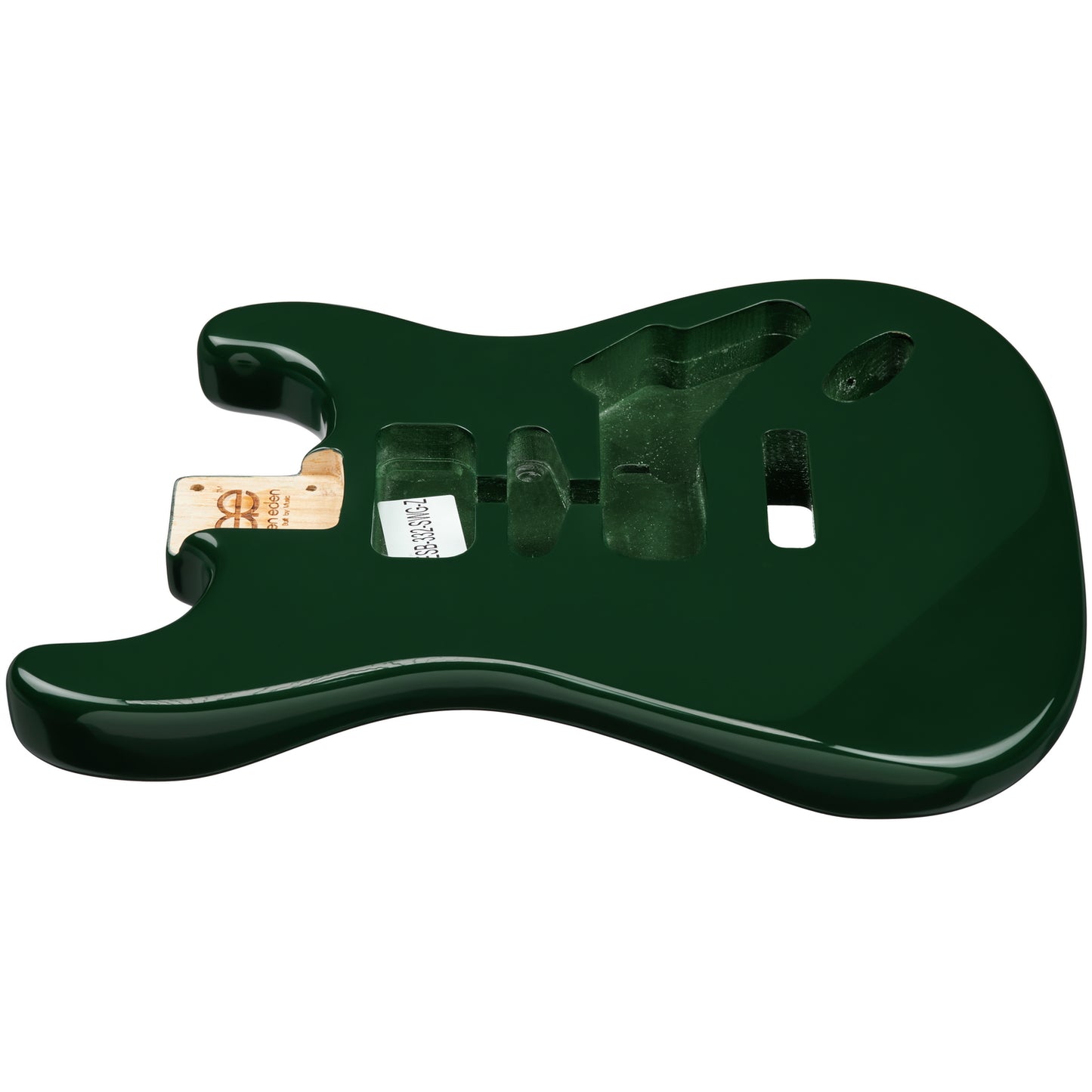 AE Guitars® S-Style Paulownia Replacement Guitar Body British Race Green