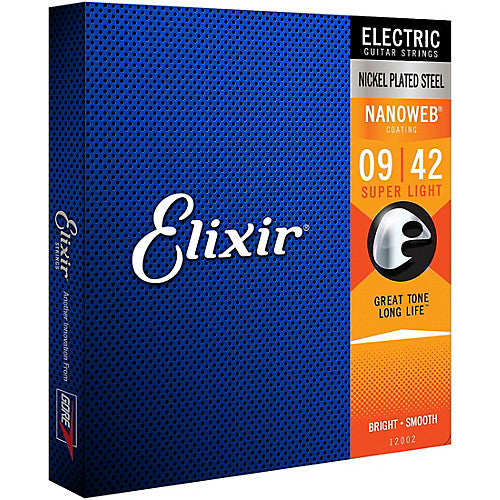 Elixir 12002 Super Light Electric Strings (9-42)