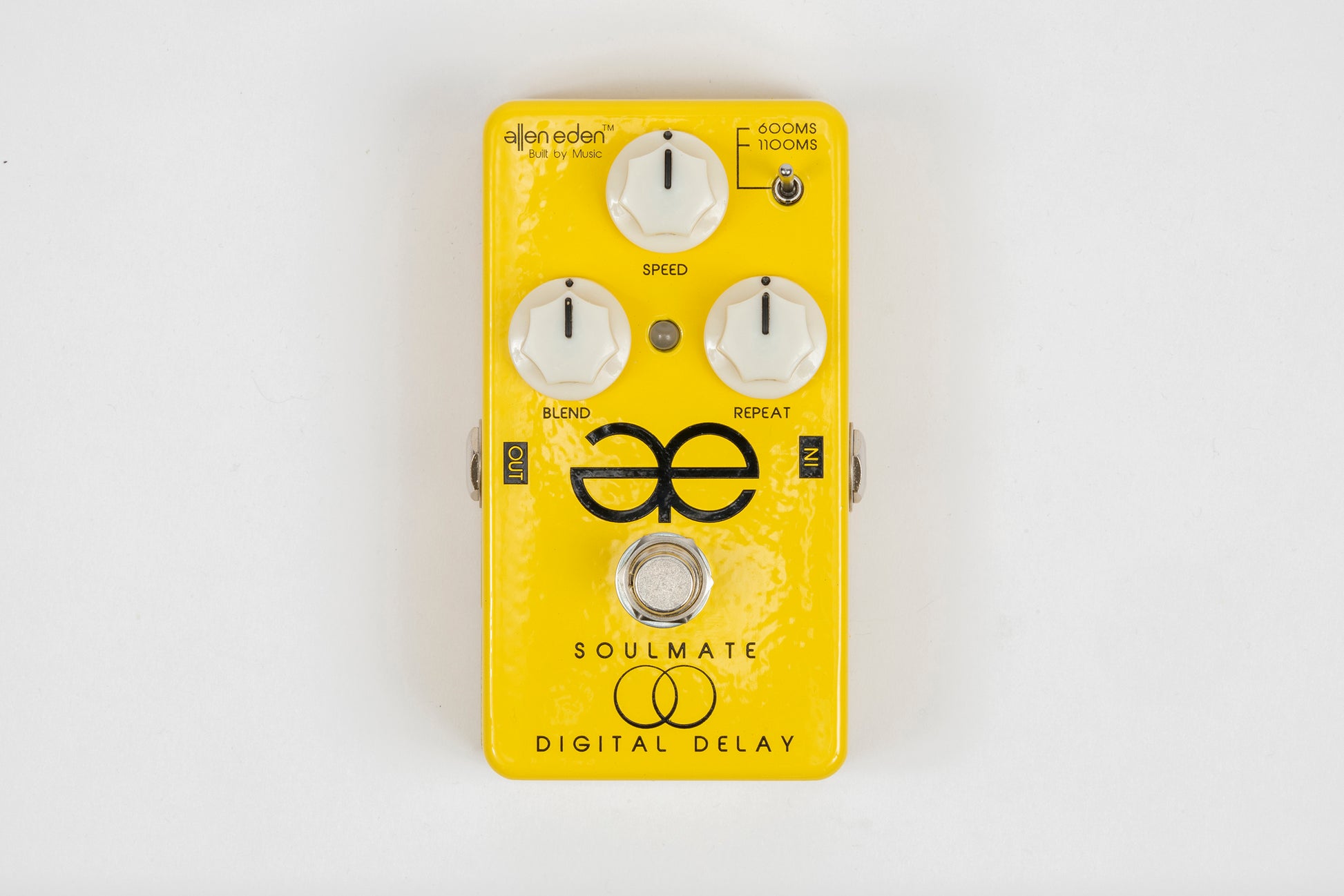 eden pedals Allen Eden Soulmate Digital Delay Effects Pedal with Tap Tempo
