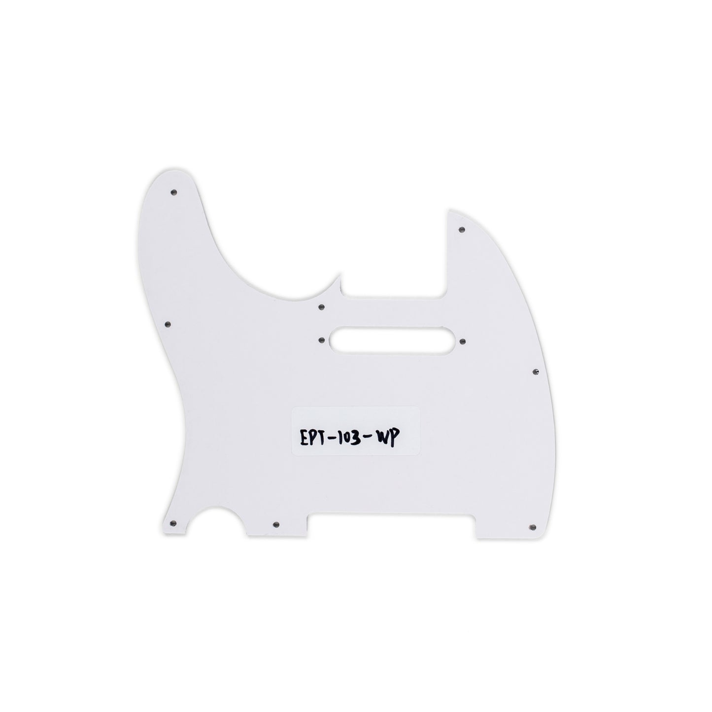 AE Guitars® S Tele 3-PLY WP/B/W White Pearl Pickguard