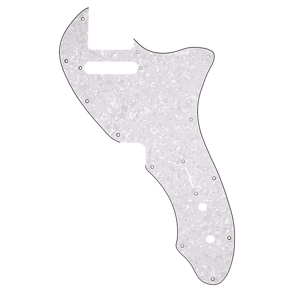 Allen Eden 69' T-Style Re-Issue Style Guitar Pickguard White Pearl