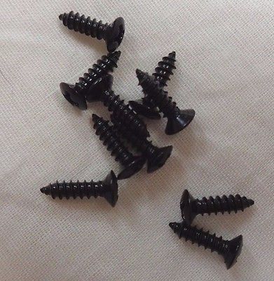 Black Pickguard Screws (10 pcs.)