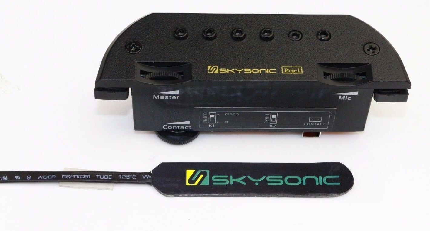 Skysonic Acoustic Guitar Soundhole Pickup PRO-1