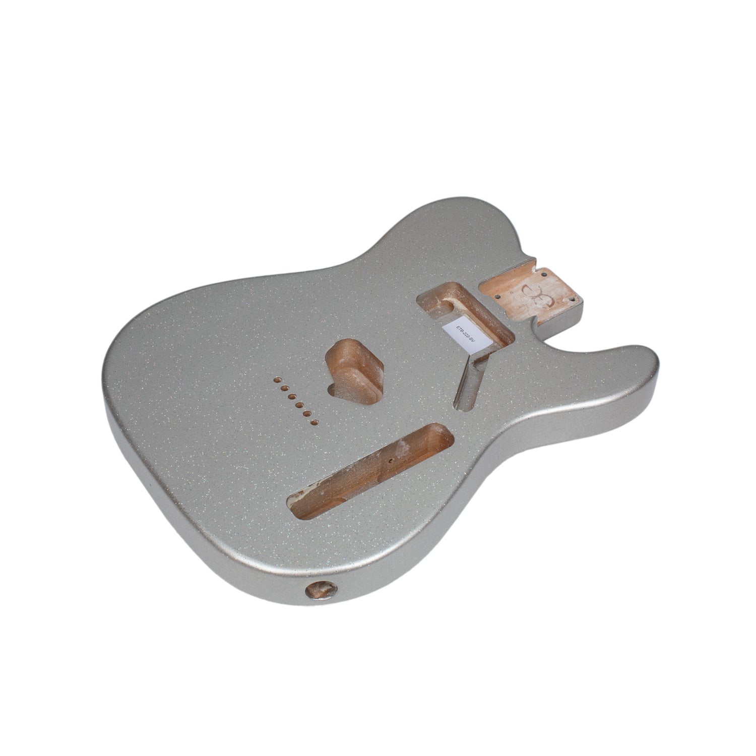 AE Guitars® T-Style Alder Replacement Guitar Body Silver Variant