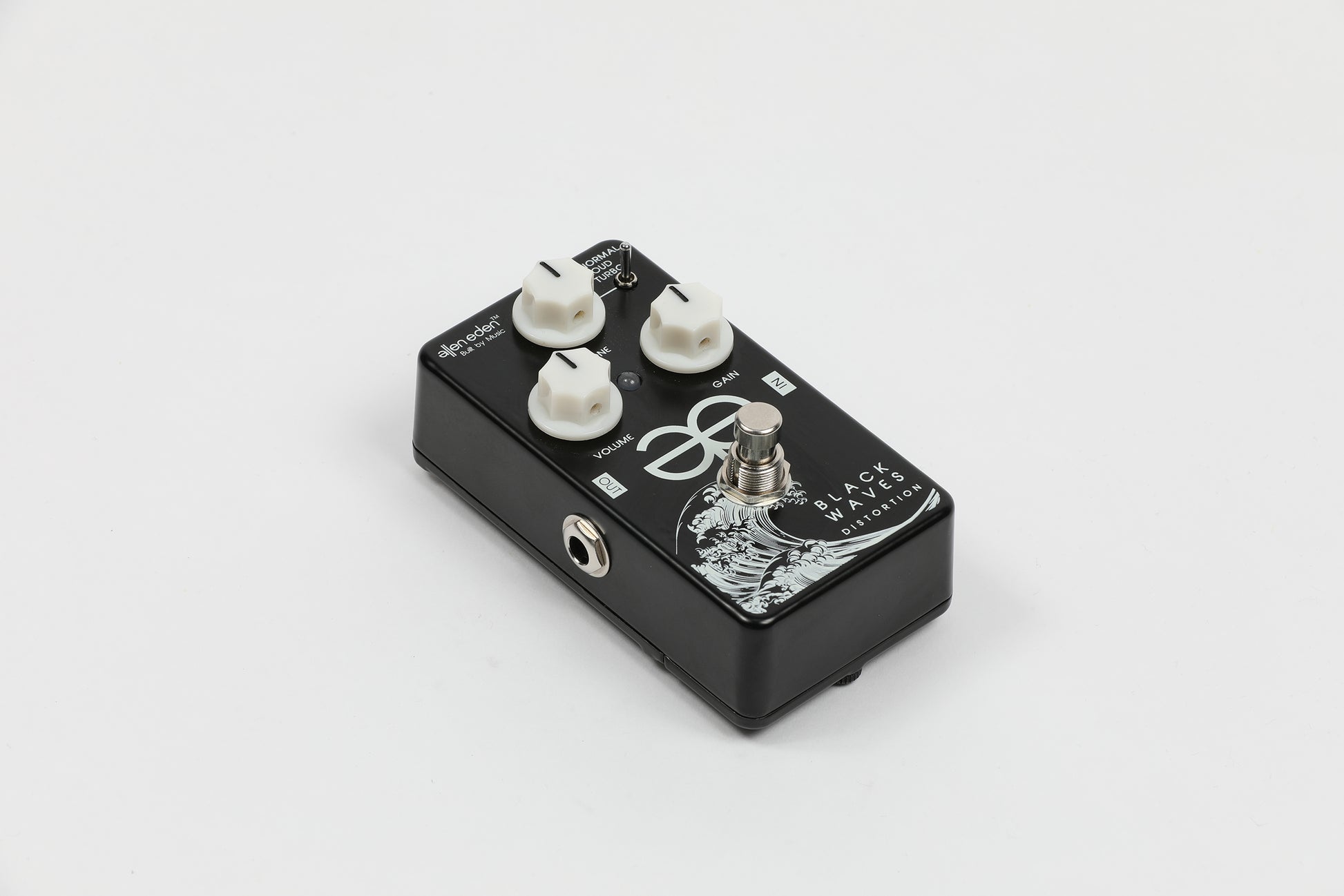 distortion pedals for guitar Allen Eden Black Waves Distortion Effects Pedal