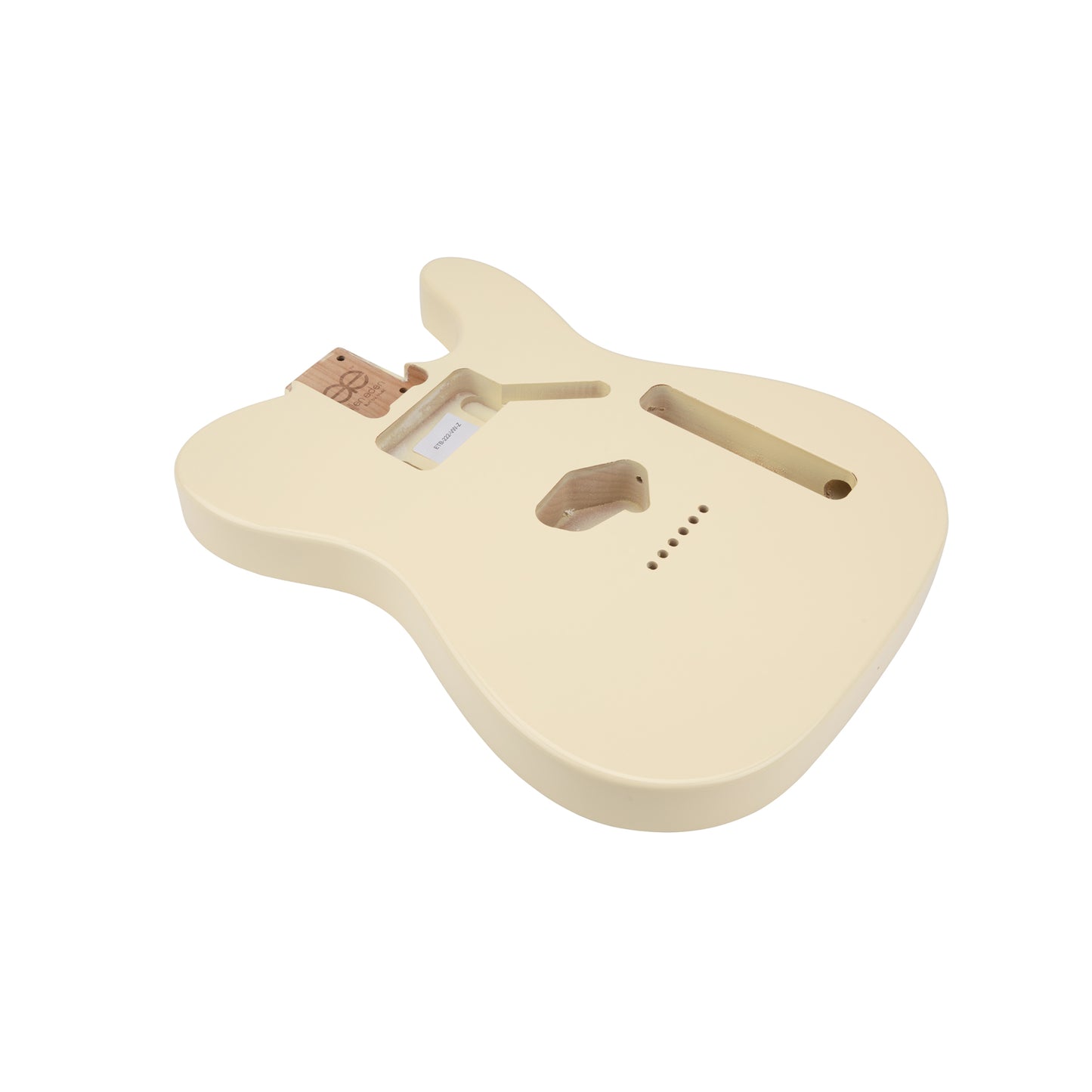 AE Guitars® T-Style Alder Replacement Guitar Body Vintage White