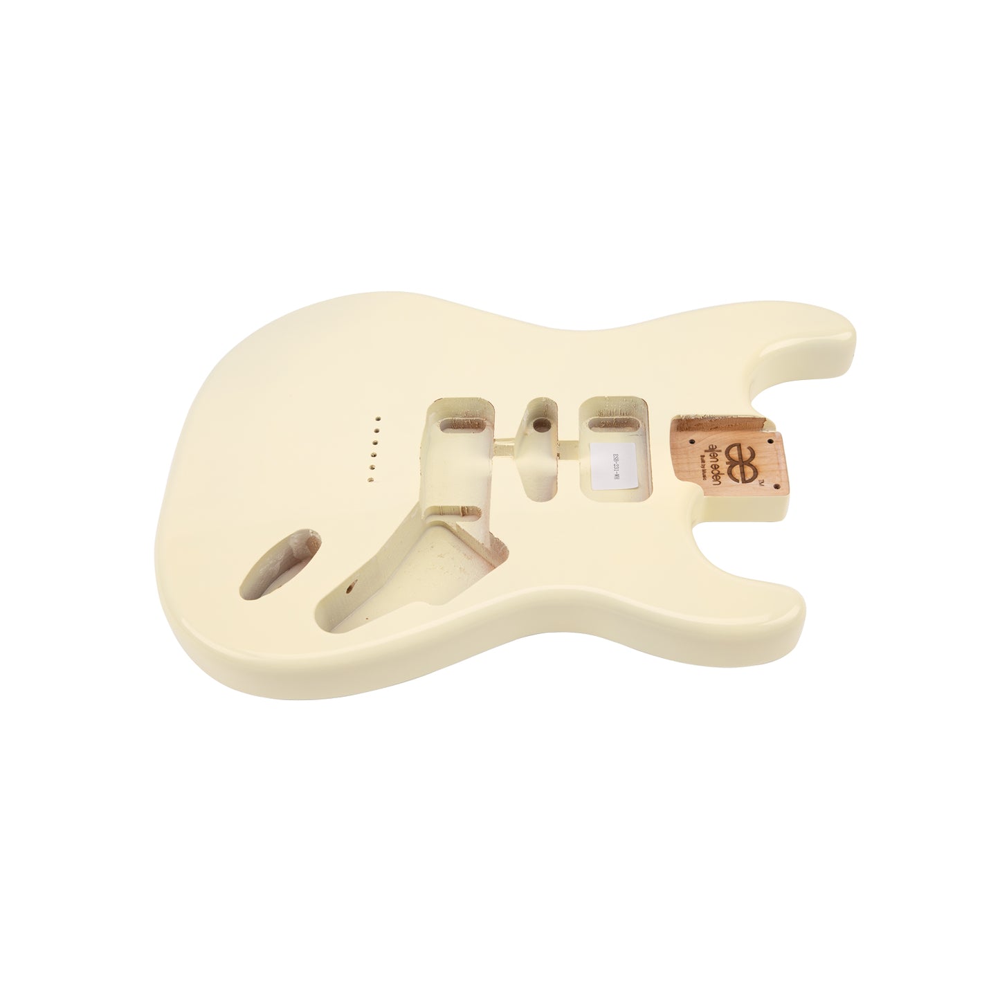 AE Guitars® S-Style Alder Replacement Guitar Body Vintage White