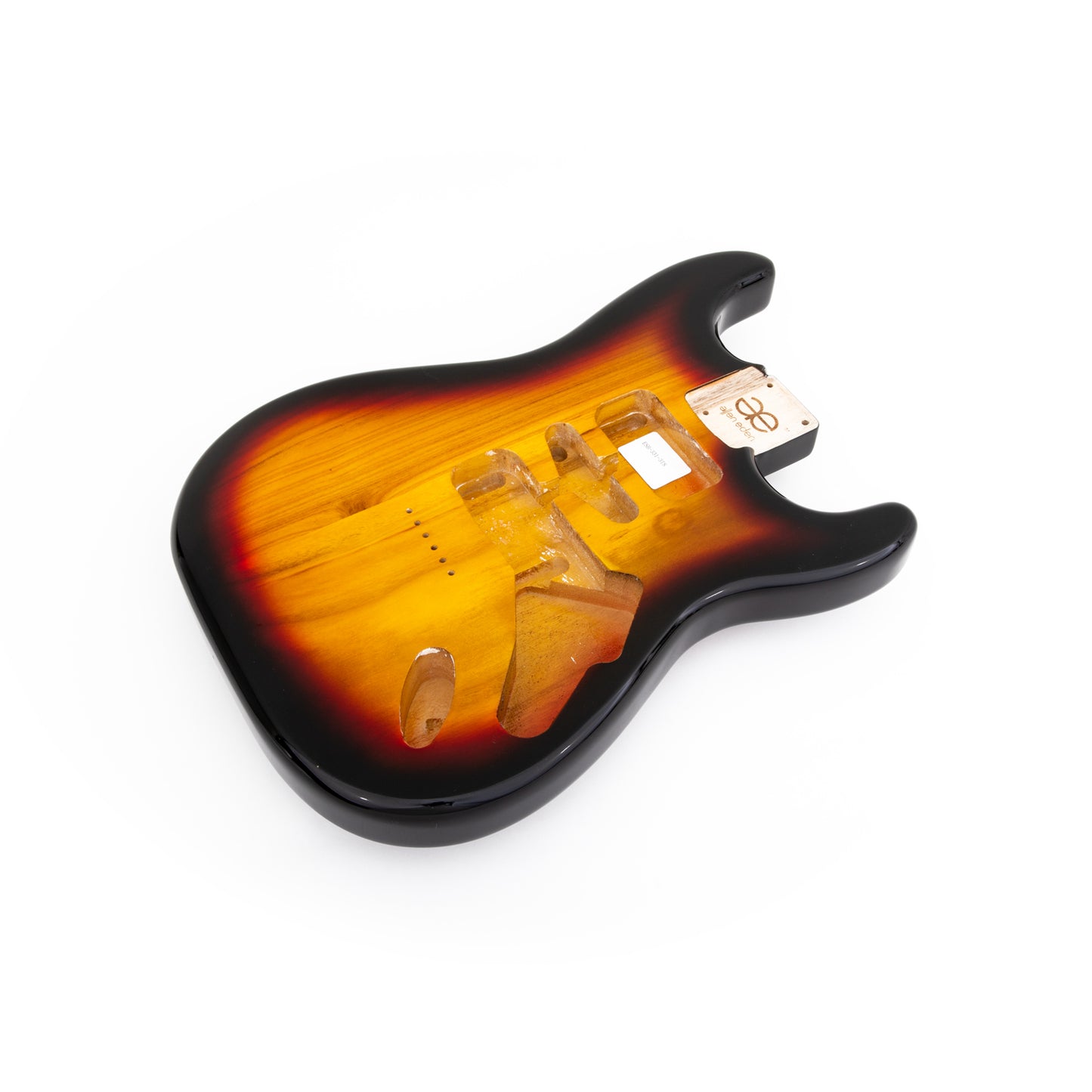 AE Guitars® S-Style Paulownia Replacement Guitar Body 3-Tone Sunburst