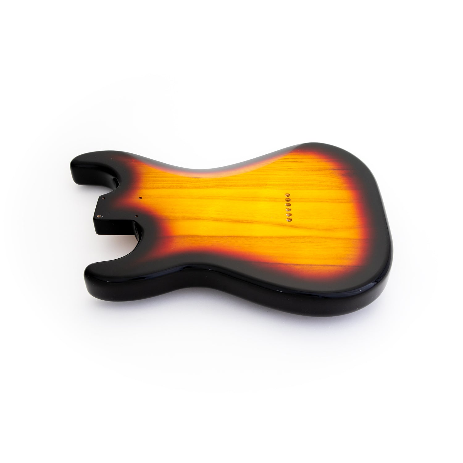 AE Guitars® S-Style Paulownia Replacement Guitar Body 3-Tone Sunburst