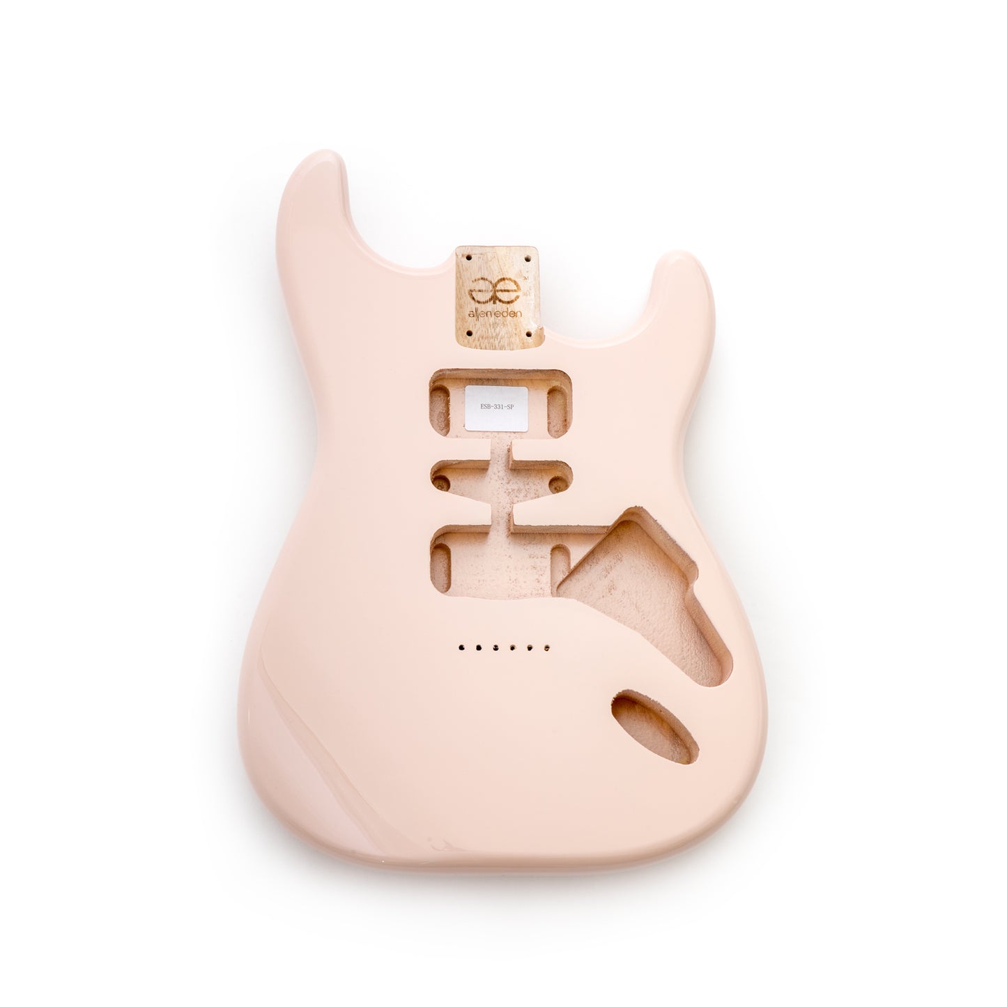 AE Guitars® S-Style Paulownia Replacement Guitar Body Shell Pink