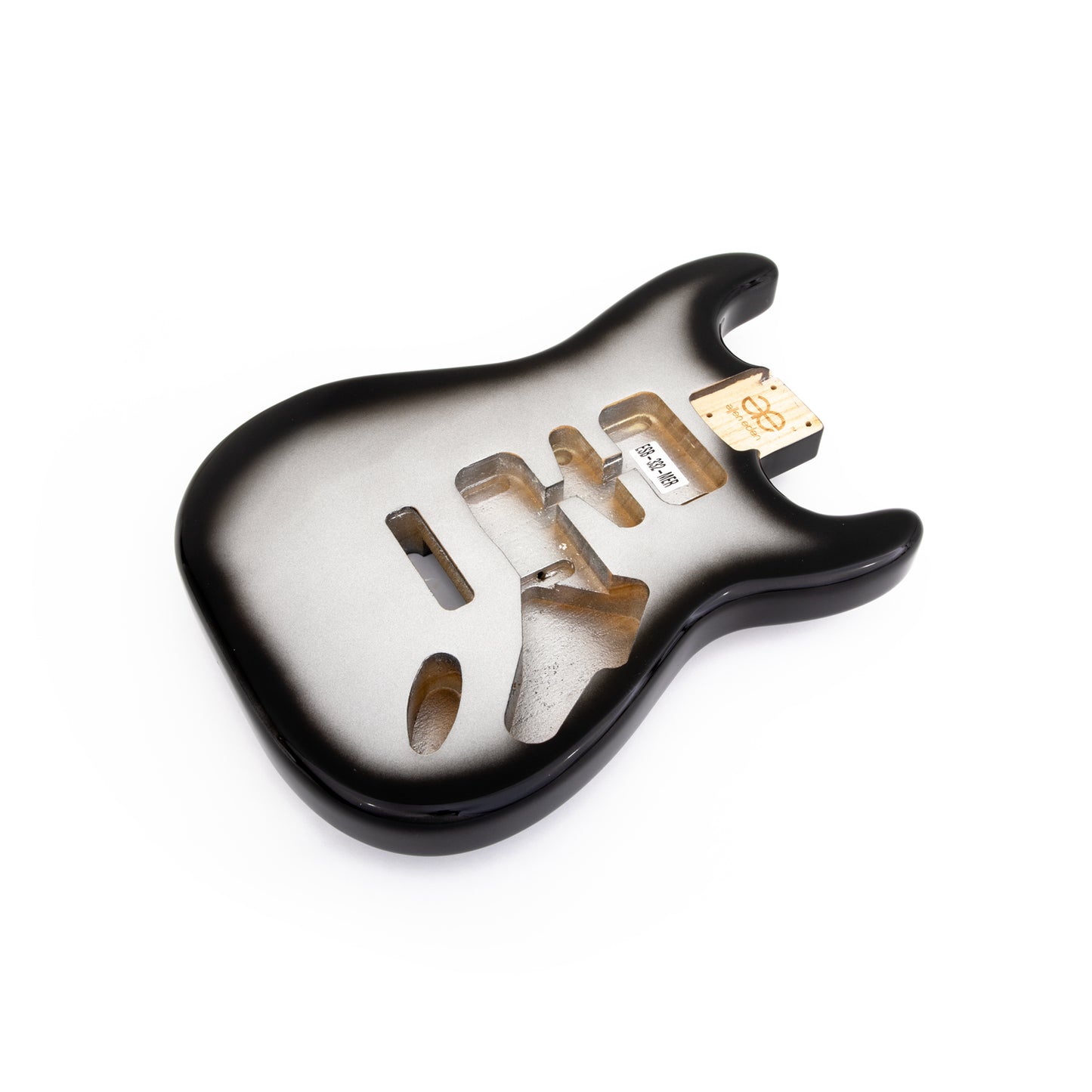 AE Guitars® S-Style Paulownia Replacement Guitar Body Mercury