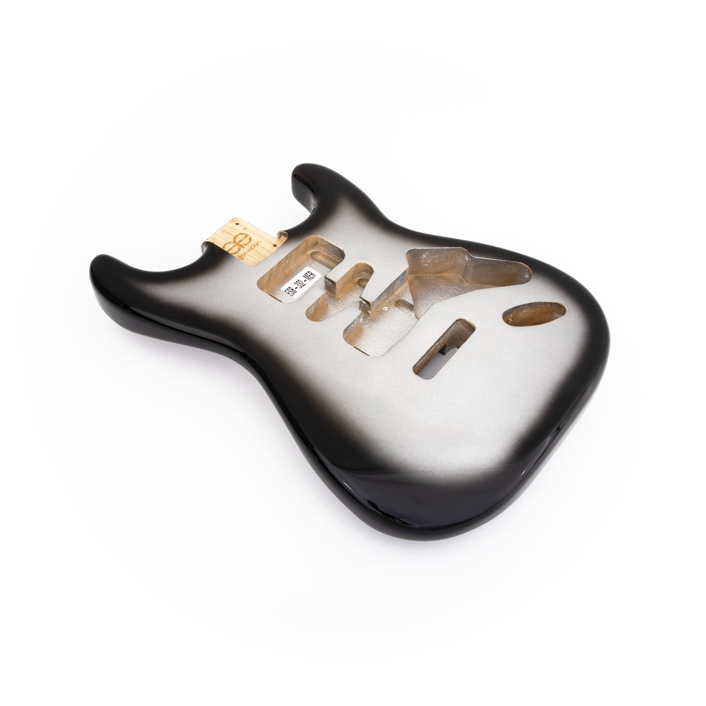 AE Guitars® S-Style Paulownia Replacement Guitar Body Mercury