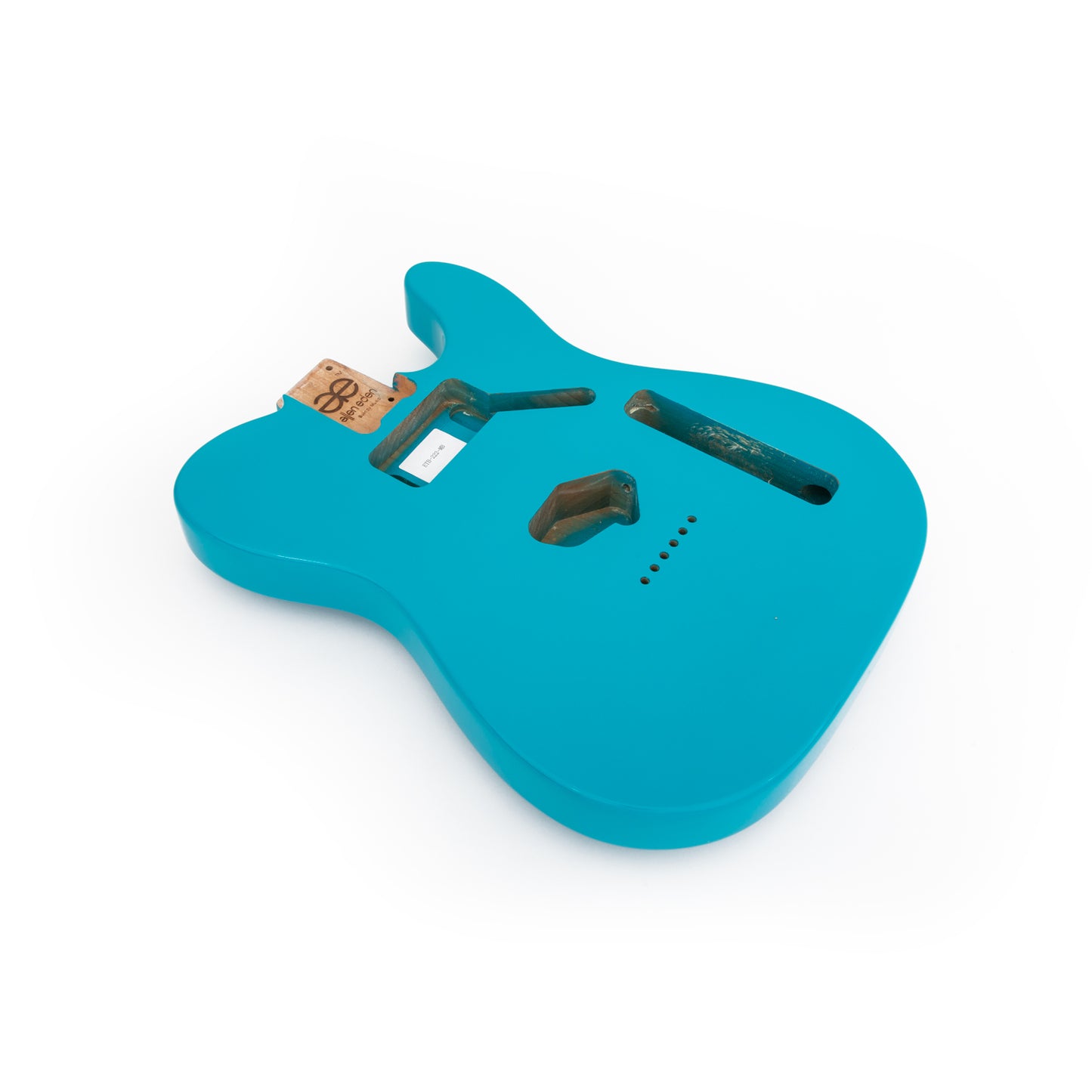 AE Guitars® T-Style Alder Replacement Guitar Body Miami Blue