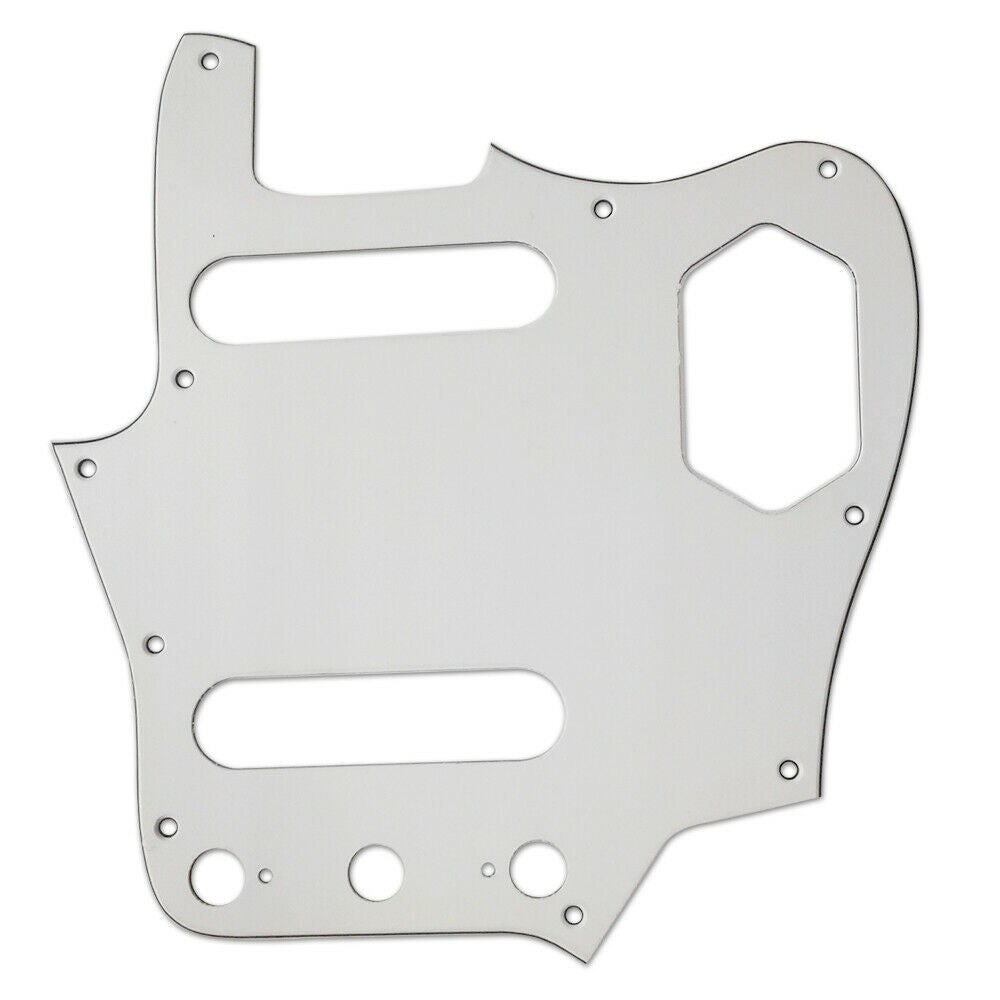 American Vintage Series Jaguar Pickguard - White – AE Guitars